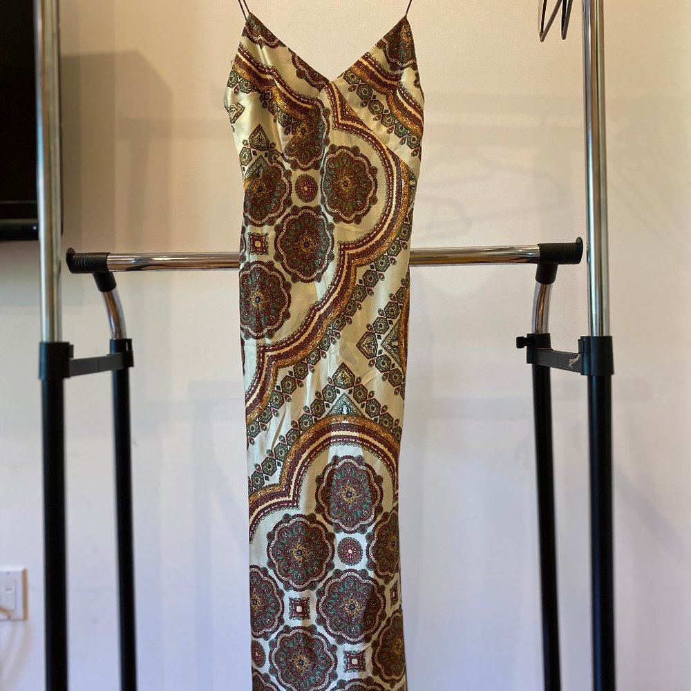 Topshop Paisley Midii Dress